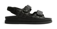 Hiranni Black Sheep Nappa 3.5cm Sandals | Tony Bianco (Global)