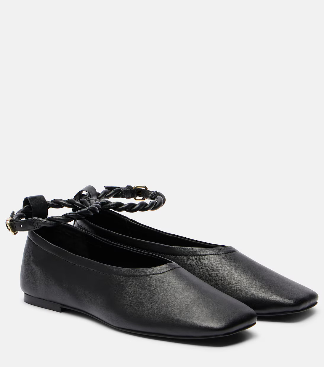Steele leather ballet flats | Mytheresa (UK)