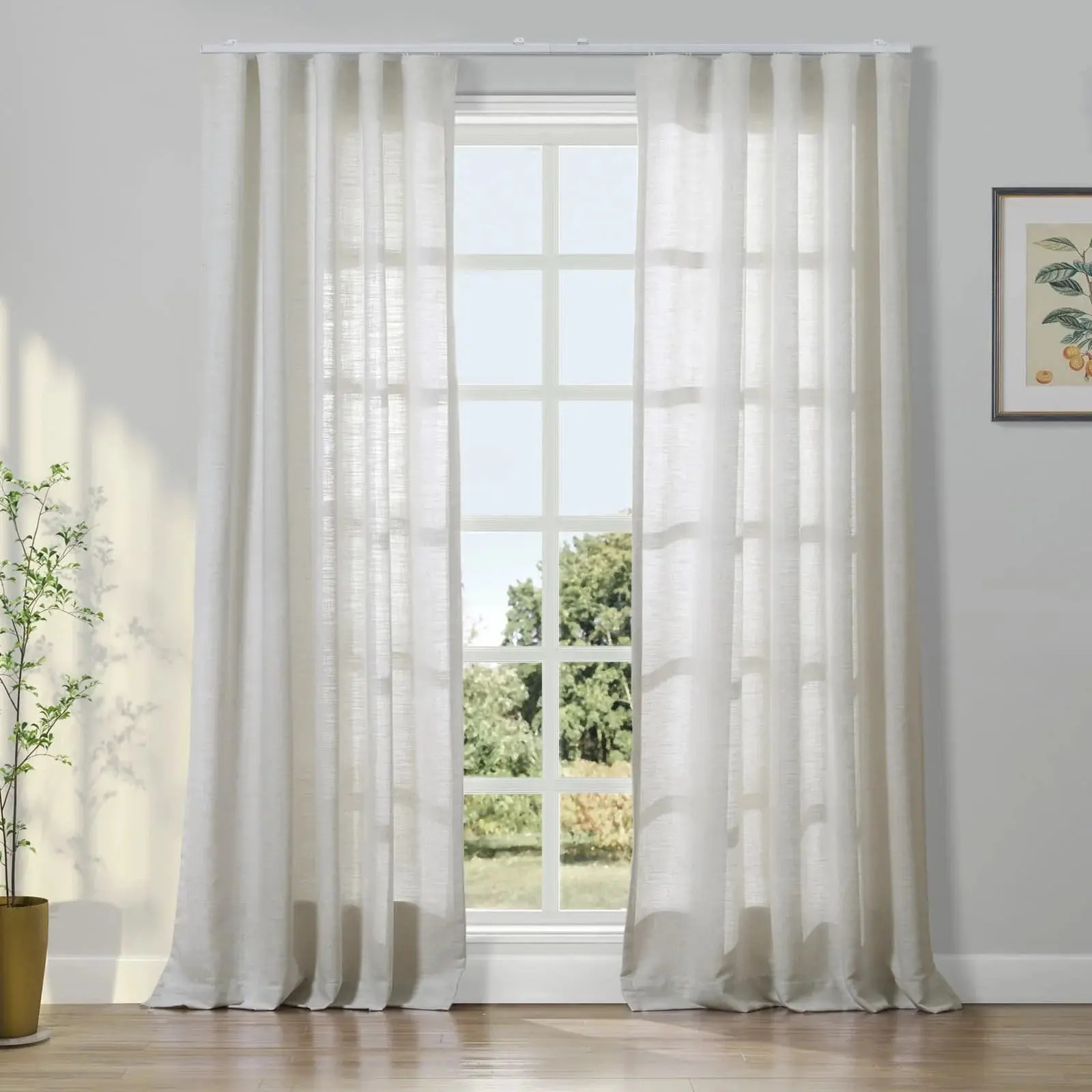 Jawara Linen Blend Ripple Fold Drapery | TWOPAGES