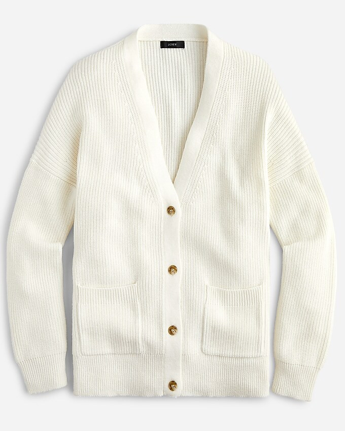V-neck cotton-blend cardigan sweater | J. Crew US