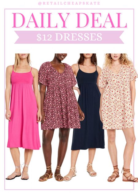 $12 dresses!

#LTKStyleTip #LTKSaleAlert #LTKFindsUnder50