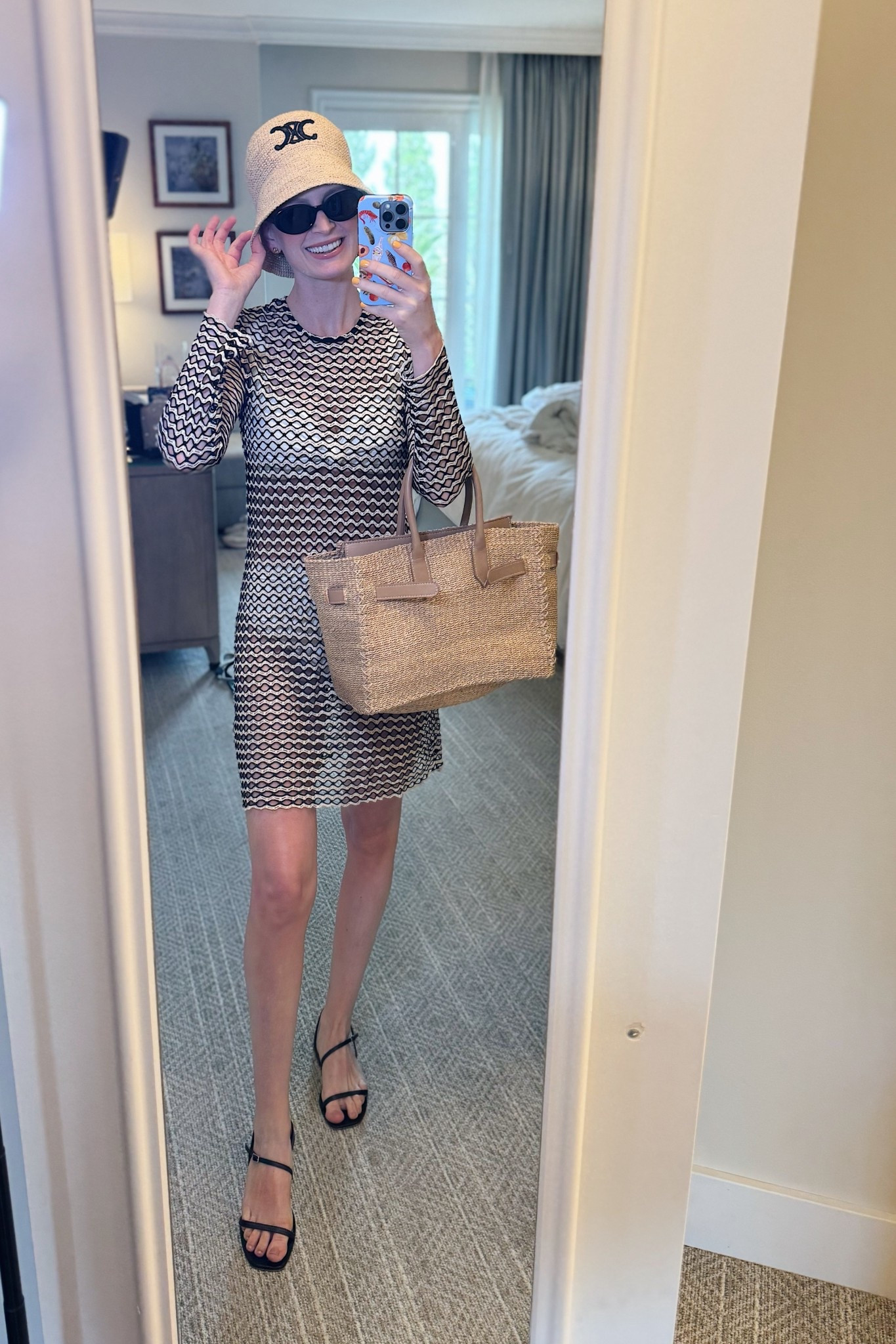 Today’s pool look! Coverup is old Flagpole, hat is Celine, bag is Dans Le Main 🫶🏻

#LTKSwim #LTKFindsUnder100 #LTKShoeCrush