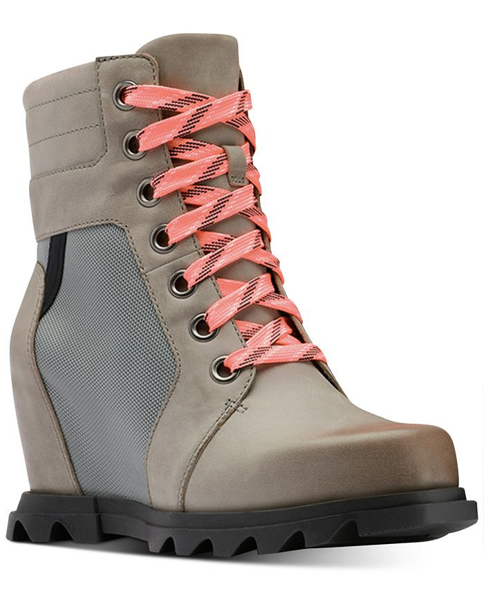 Sorel Women's Joan of Artic Wedge III Lexie Lug Sole Boots & Reviews - Booties - Shoes - Macy's | Macys (US)