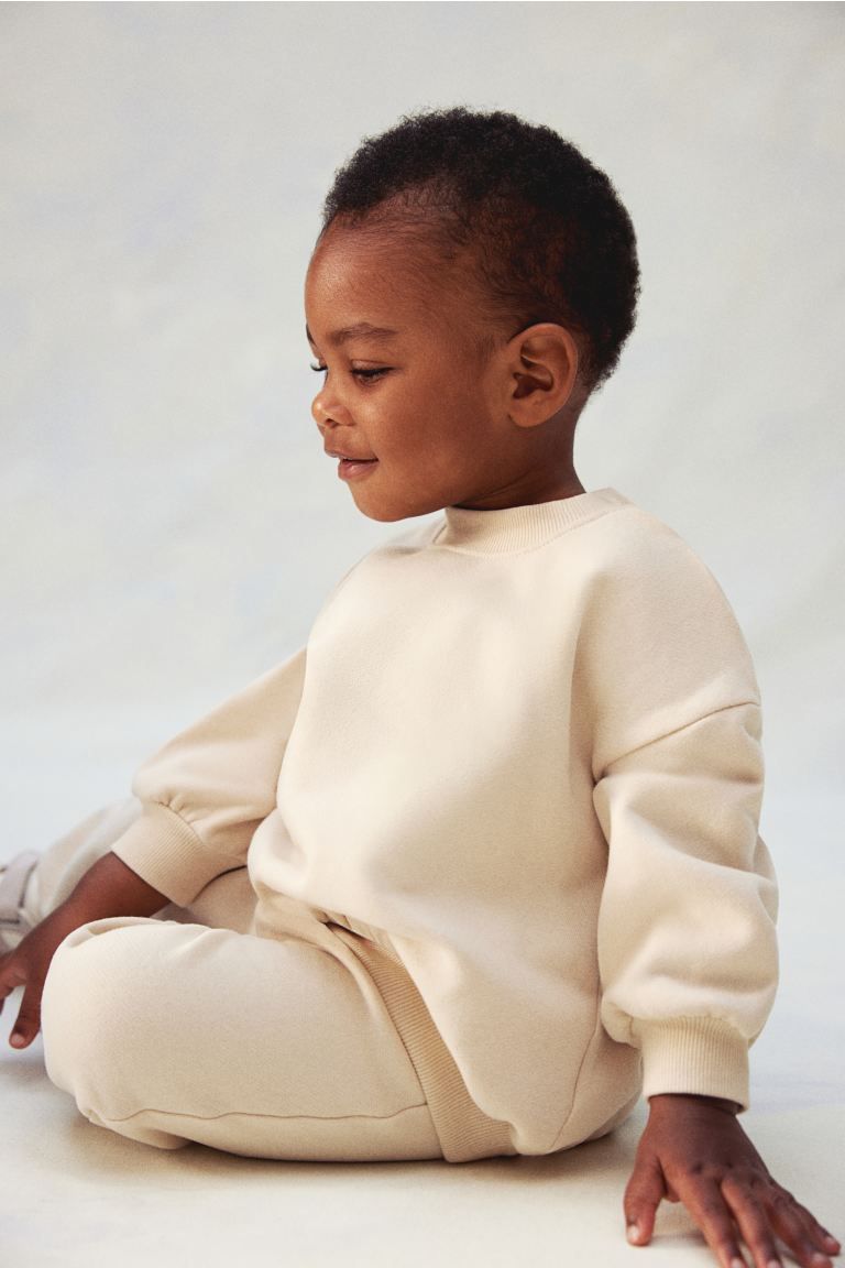 2-piece Cotton Sweatshirt Set | H&M (US + CA)