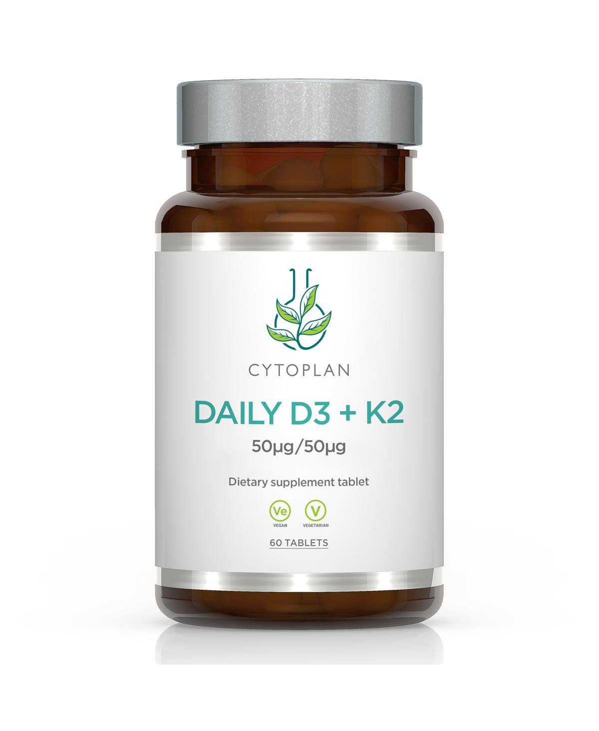 Cytoplan Daily Vitamin D3 & K2 60 (caps) Usa | Macy's