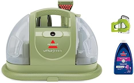 BISSELL Little Green Multi-Purpose Portable Carpet and Upholstery Cleaner, Green, 1400B | Amazon (US)