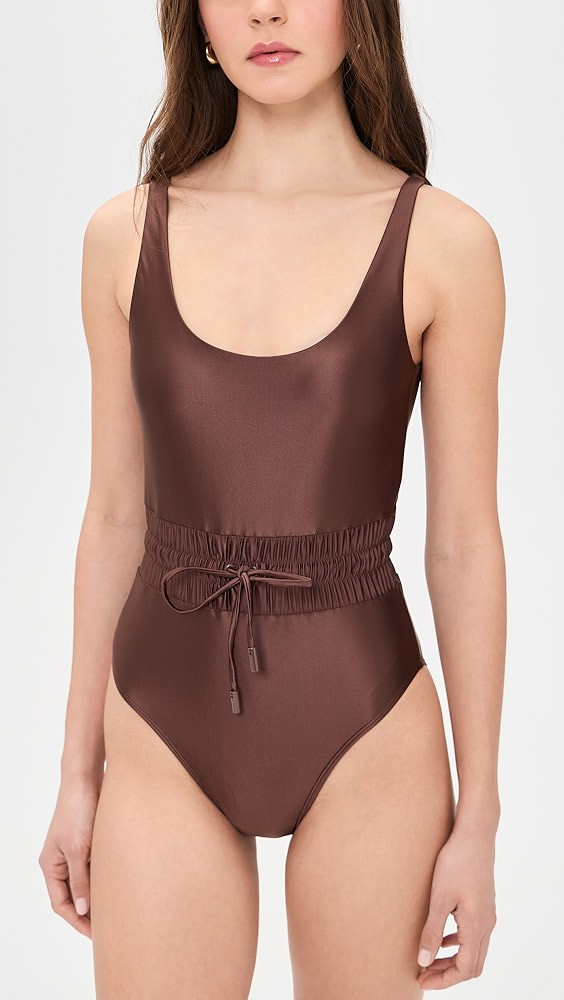Good American Waist Framer One Piece Swimsuit | Shopbop | Shopbop