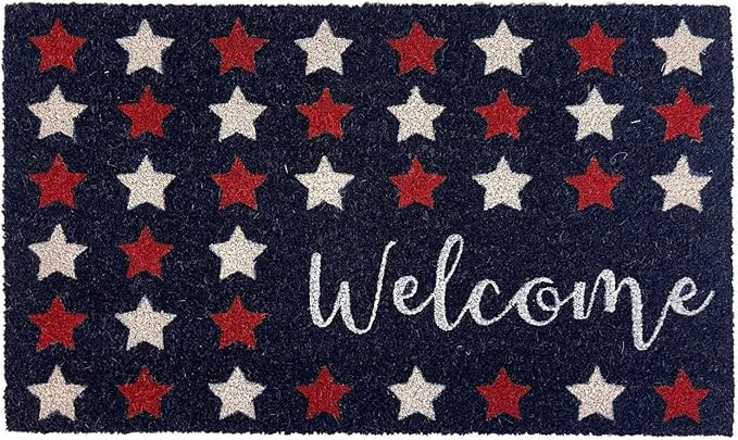 Briarwood Lane American Welcome Natural Fiber Coir Doormat | Amazon (US)
