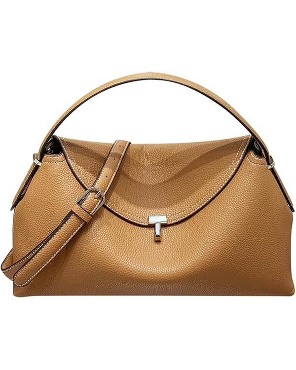 Women Handbag Luxury Crossbody Leather Soft Bucket Bag for Women Large Capacity Waterproof Should... | Amazon (US)