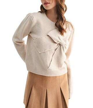 All in Favor Big Bow Sweater | Dillard's | Dillard's