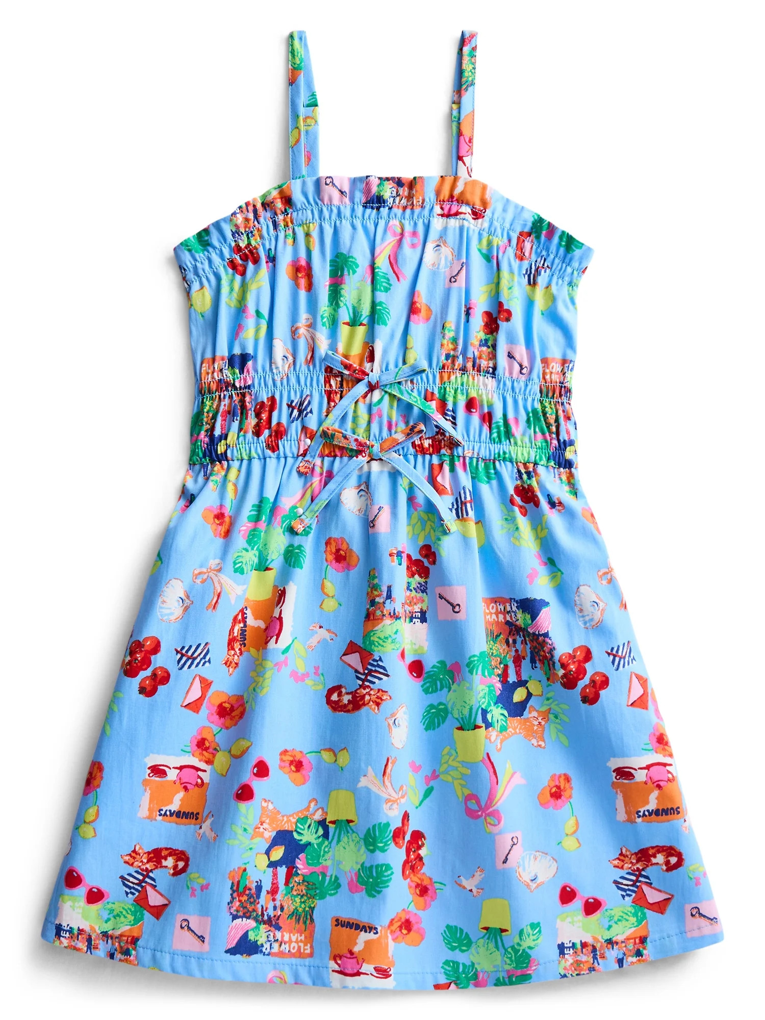 Wonder Nation Bow Front Dress Size 4-18 and Plus | Walmart (US)