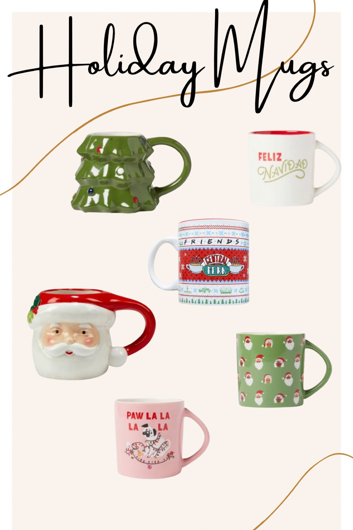 Step up your coffee station this holiday season with these adorable holiday mugs from Target! 

#LTKhome #LTKSeasonal #LTKHoliday