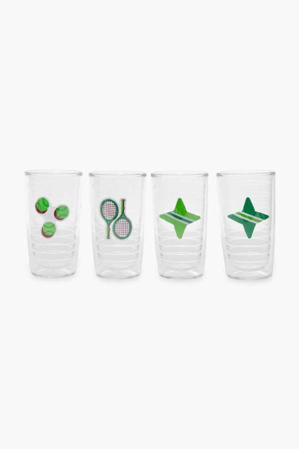 Tnuck Sport Tuckernuck Tennis Tumblers (Set of 4) | Tuckernuck (US)