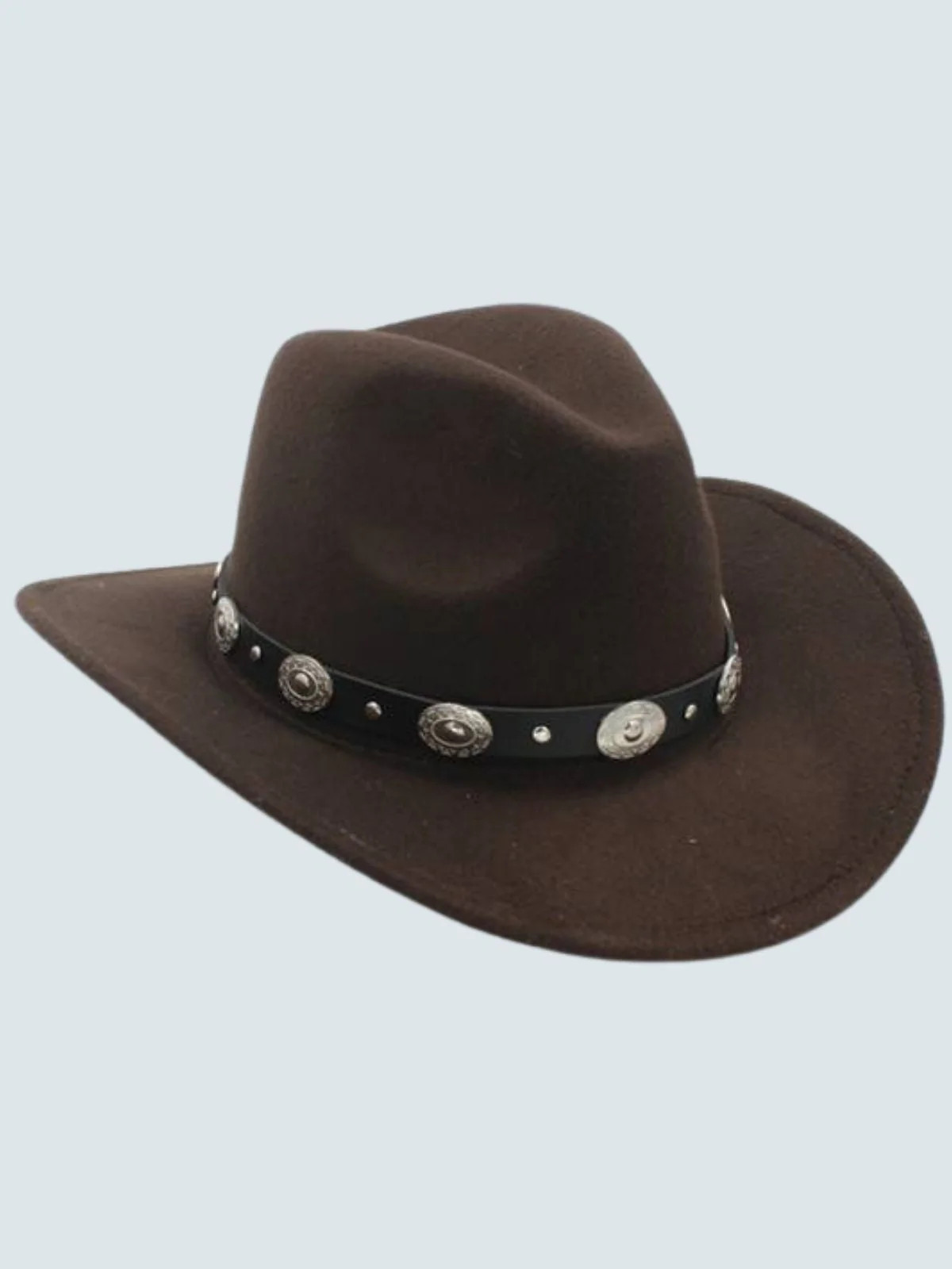 Girls Jazzy Vintage Cowgirl Sombrero Hat Brown | Mia Belle Girls