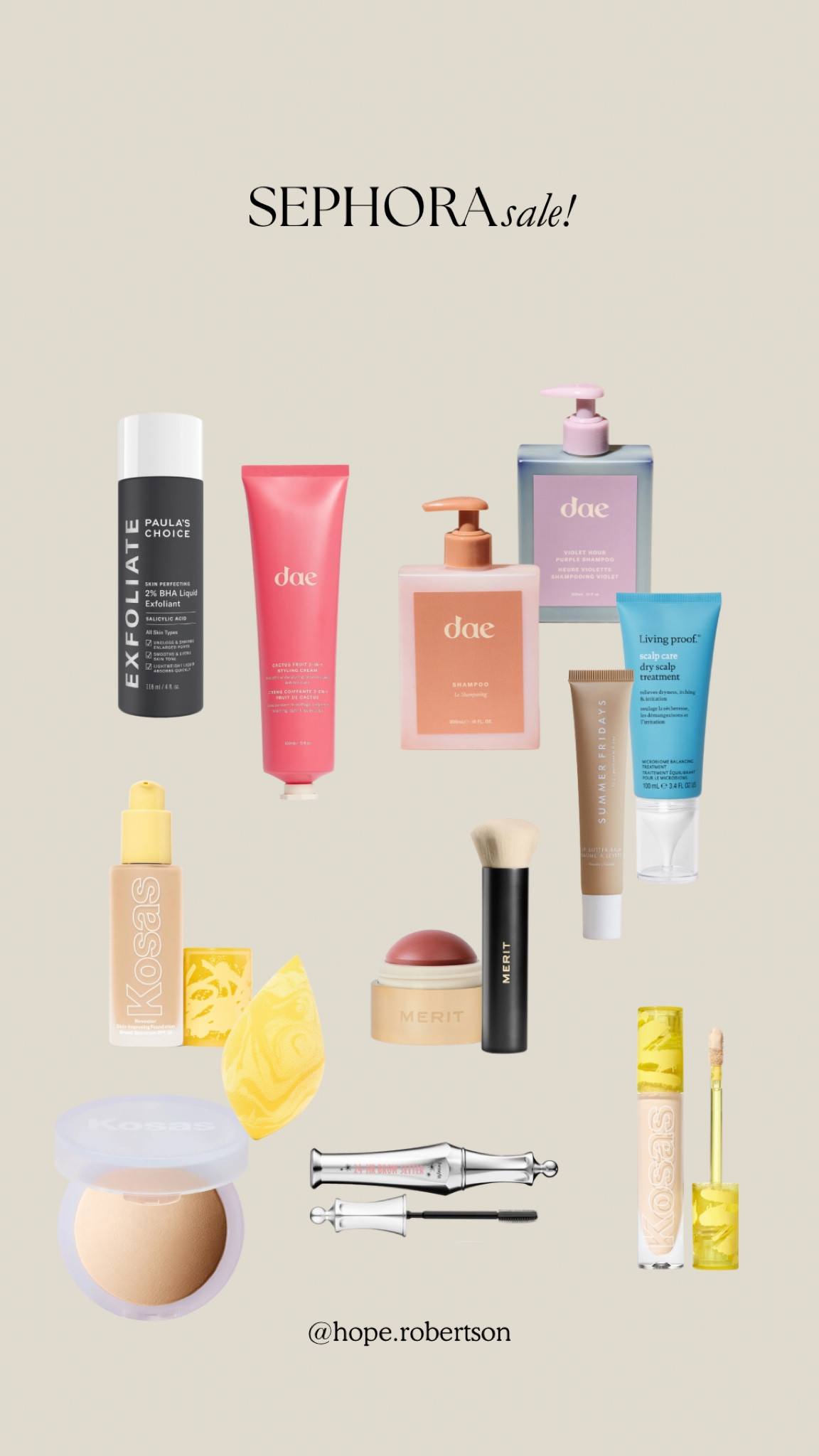 SEPHORA SALE IS ON! stock up or grab some gifts for your loved ones this holiday ✨ these are my tried + true products! 

ROUGE 20% off - 10/27-11/6
VIB 15% off - 10/31-11/6
INSIDER 10% off - 10/31-11/6

sephora sale
makeup sale
skincare
clean beauty
clean skincare
gift guide
gift ideas
stocking stuffers

#LTKbeauty #LTKfindsunder100 #LTKHolidaySale