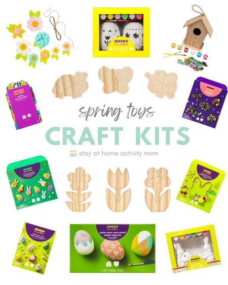 These craft kits would be a perfect addition to an Easter basket or for some affordable Spring Break fun! 🐥🌷

#LTKfamily #LTKSeasonal #LTKkids