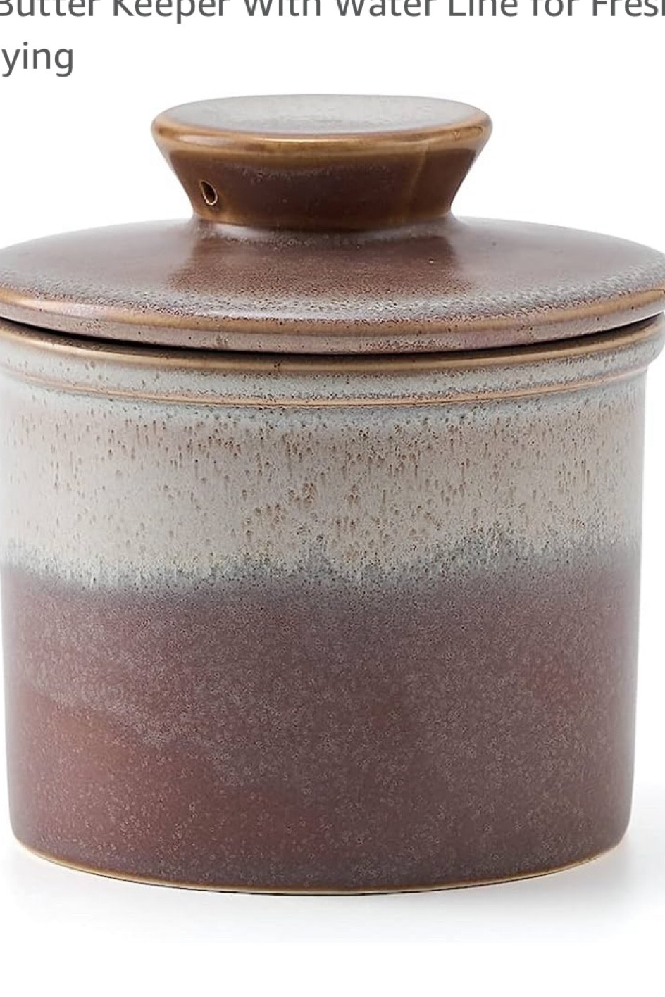 Ceramic butter bell 