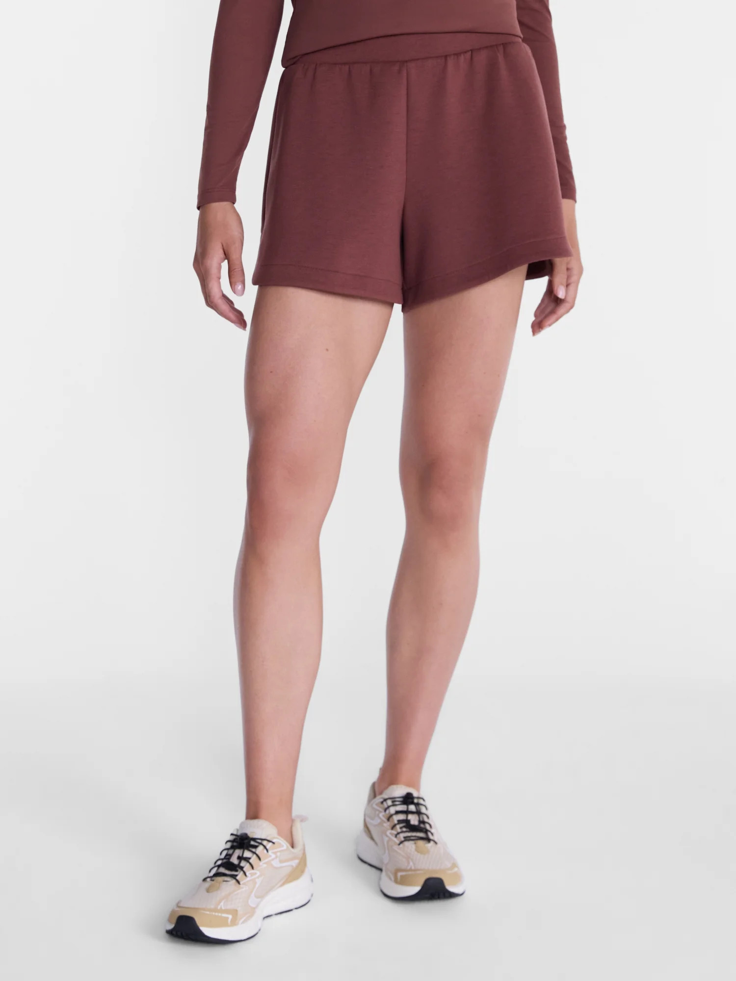 Avia Women's ScubaKnit Shorts, 5" Inseam, Sizes XS-4X | Walmart (US)