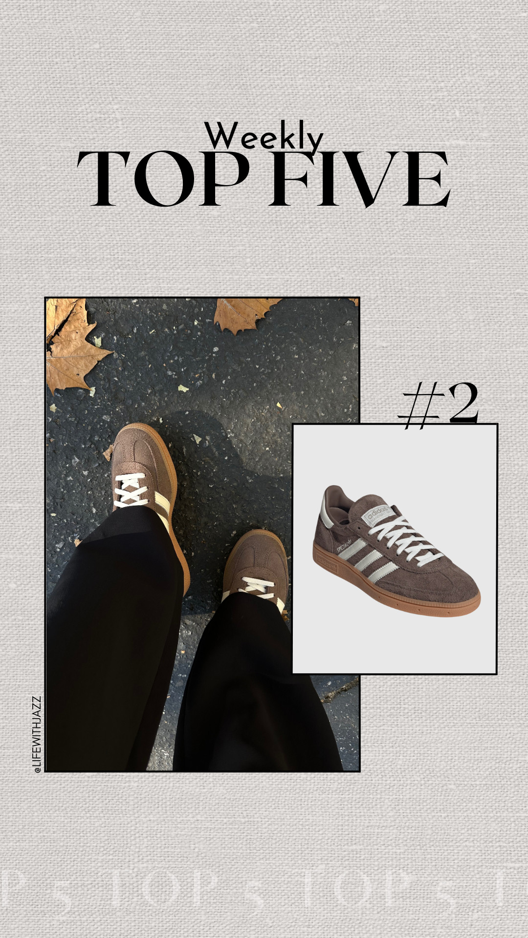 #2 bestseller: Adidas handball spezial sneakers 

Lightweight + have arch support

Comes in several colors, select ones are on sale 

 #LTKSaleAlert