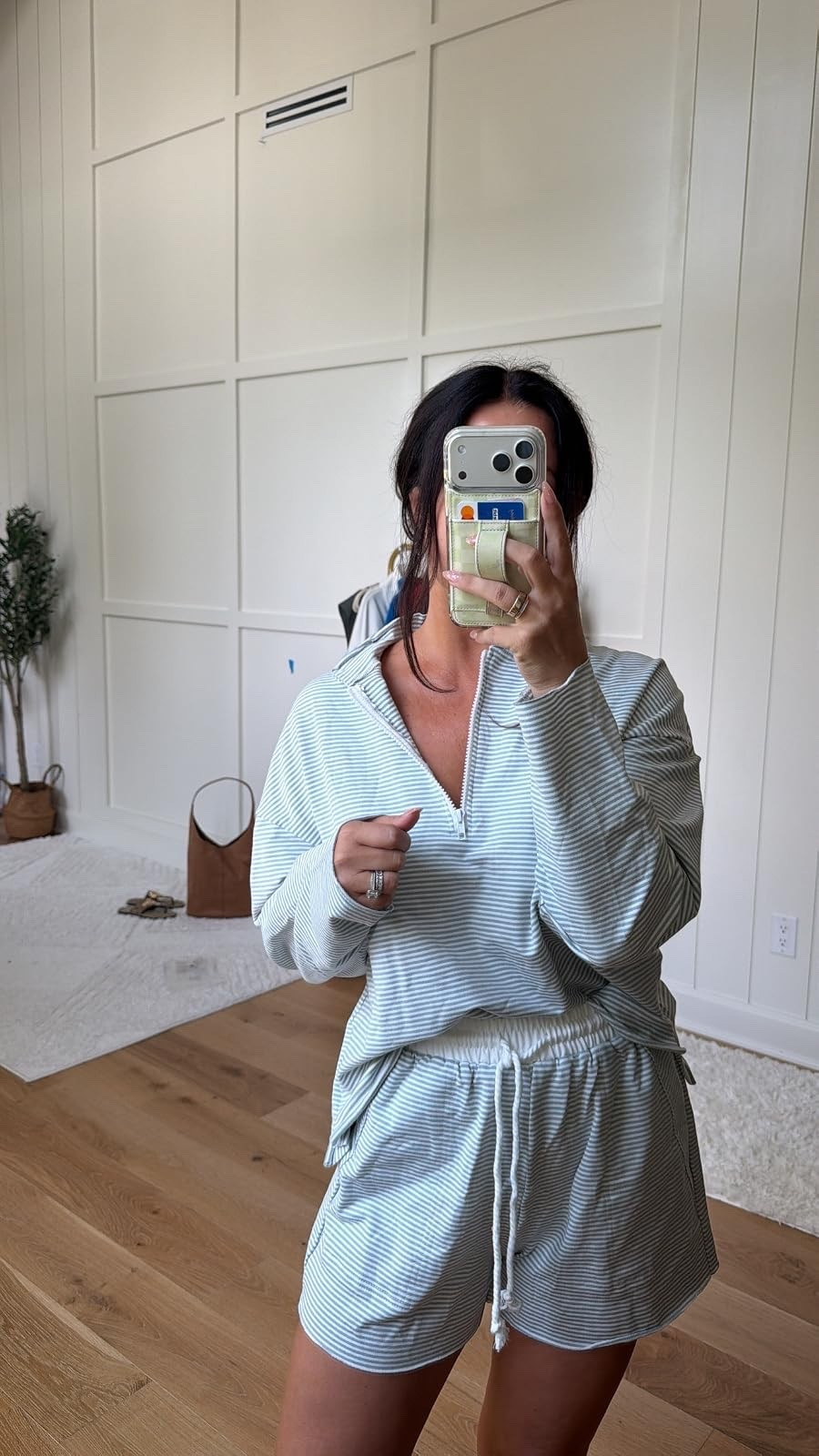 A cozy matching shorts set that is perfect for lounging, traveling, or running errands! Comfortable, cute, and effortlessly put together.
#MatchingSet #Loungewear #TravelOutfit #CasualStyle #LTKFinds