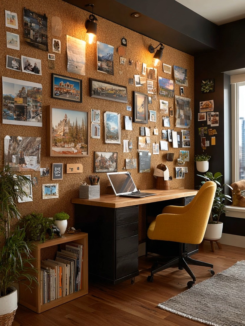 Home offices are no longer quiet, forgotten corners, they have become some of the most creative and intentional spaces in a home.

As more of us build, create, and think from home, the environment around us matters more than ever. A workspace should not just function, it should inspire.

This is where a cork wall changes everything. It turns a blank wall into a living, evolving vision board. A place for ideas, memories, goals, inspiration, all layered in a way that feels personal and energizing.

It does not have to be perfect or overly designed. In fact, the beauty is in the mix. Photos, sketches, notes, travel memories, small details that reflect where you are and where you are going. It becomes a space that grows with you.

Even a small section can make a difference. If you cannot dedicate an entire wall, create a panel or a framed area. The intention is what transforms the space.

This is how a home office shifts from functional to meaningful. From a place you work in, to a place that supports what you are building.

Explore our curated edit of cork boards, wall panels, and home office essentials to create a workspace that feels creative, personal, and beautifully motivating.

Because the spaces you work in should reflect the life you are creating.

#homeoffice #workspaceinspo #creativehome #interiorstyling 

 #LTKHome #LTKMens