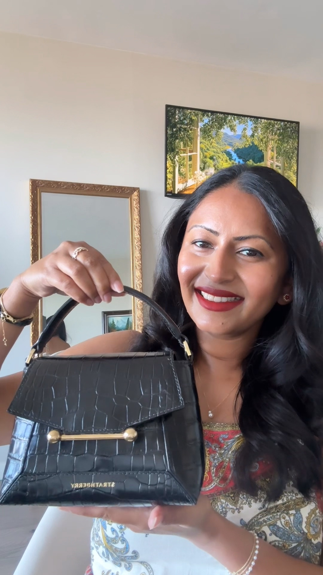 What Fits Inside a @Strathberry  Mosaic Nano Bag 👜

#LTKstorytime #LTKootd #LTKOver40