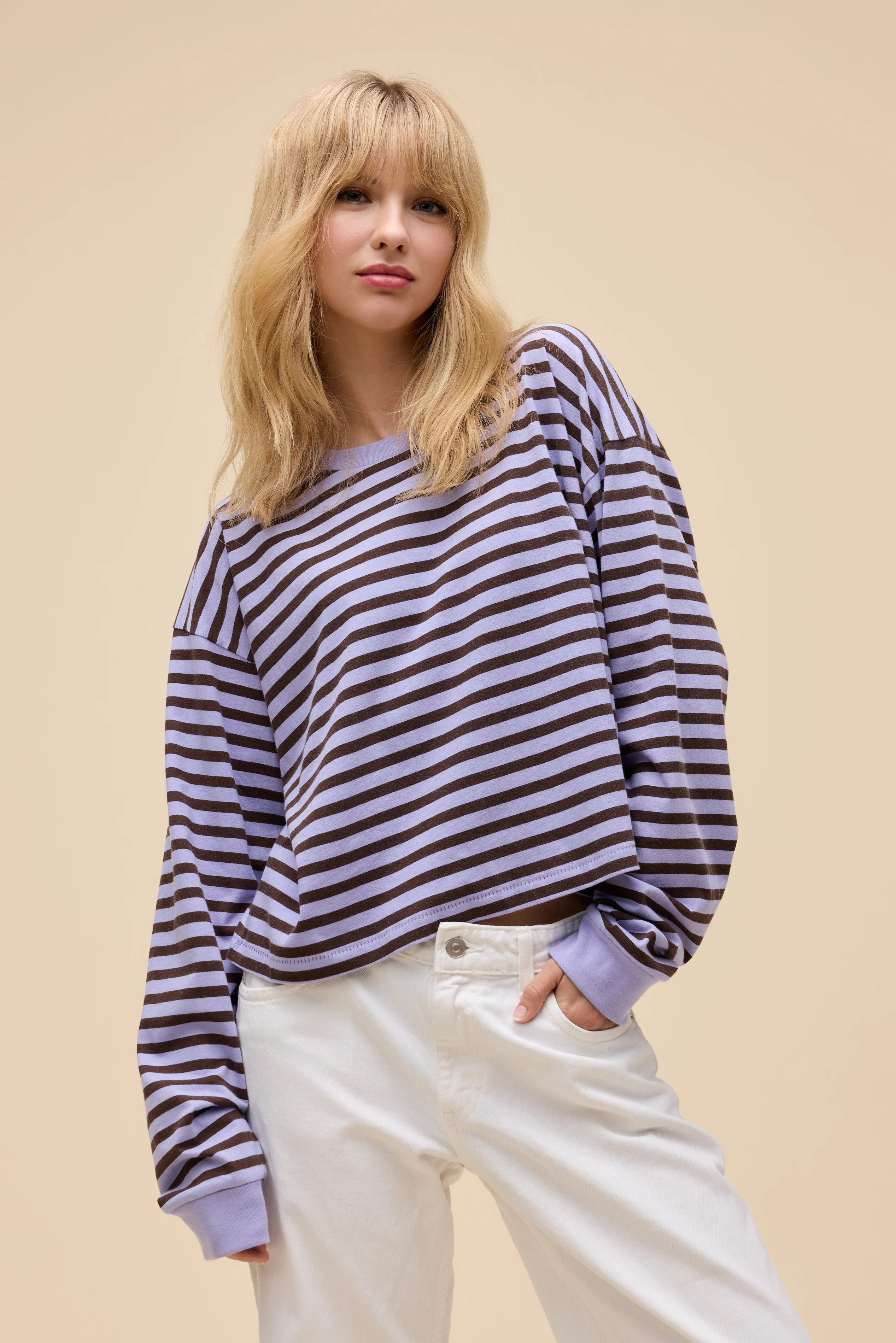 Stripe Meet & Greet Long Sleeve | Daydreamer