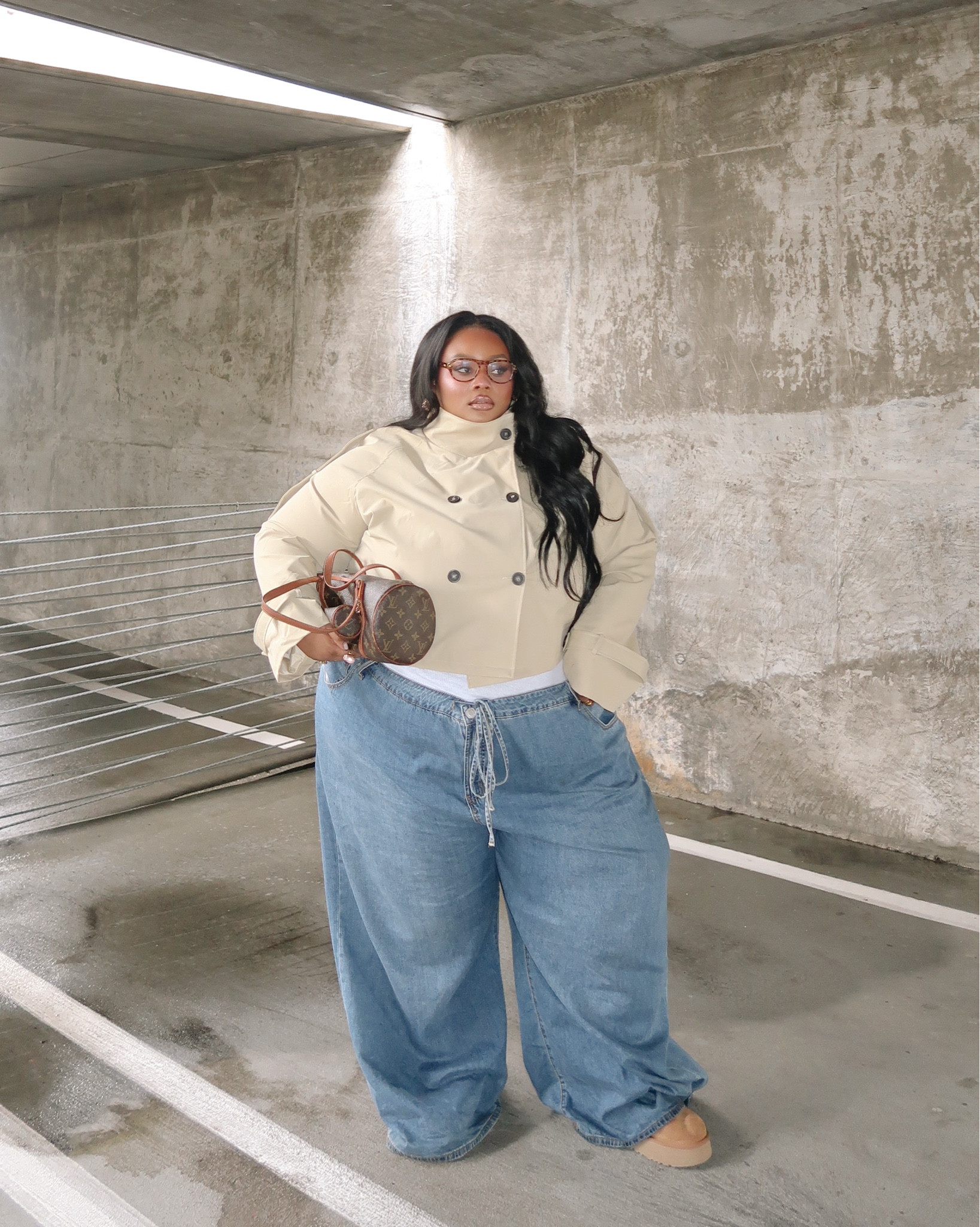 Rainy day winter casual outfit 🌧️ winter outfit, plus size jacket, plus size jacket, plus size jean, winter outfit, winter jacket. 

#LTKootd #LTKgrwm #LTKPlusSize