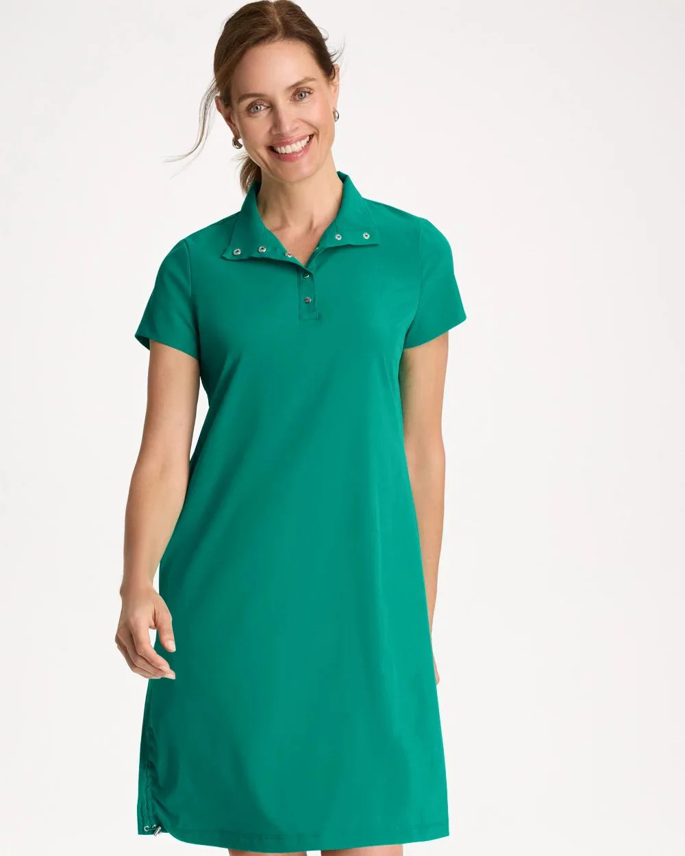 Zenergy® UPF Mockneck Bungee Dress | Chico's | Chico's
