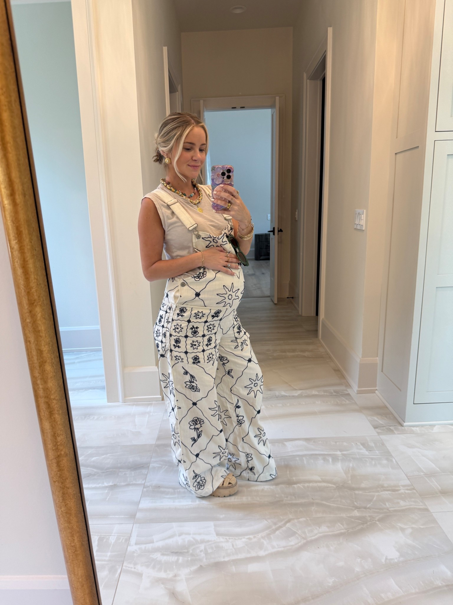 Maternity overalls I’m wearing from free people during the summer in Nashville 

#LTKShoeCrush #LTKBump #LTKStyleTip