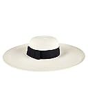 San Diego Hat Co. Women's UBLX106OSWBK, White/Black, One Size | Amazon (US)