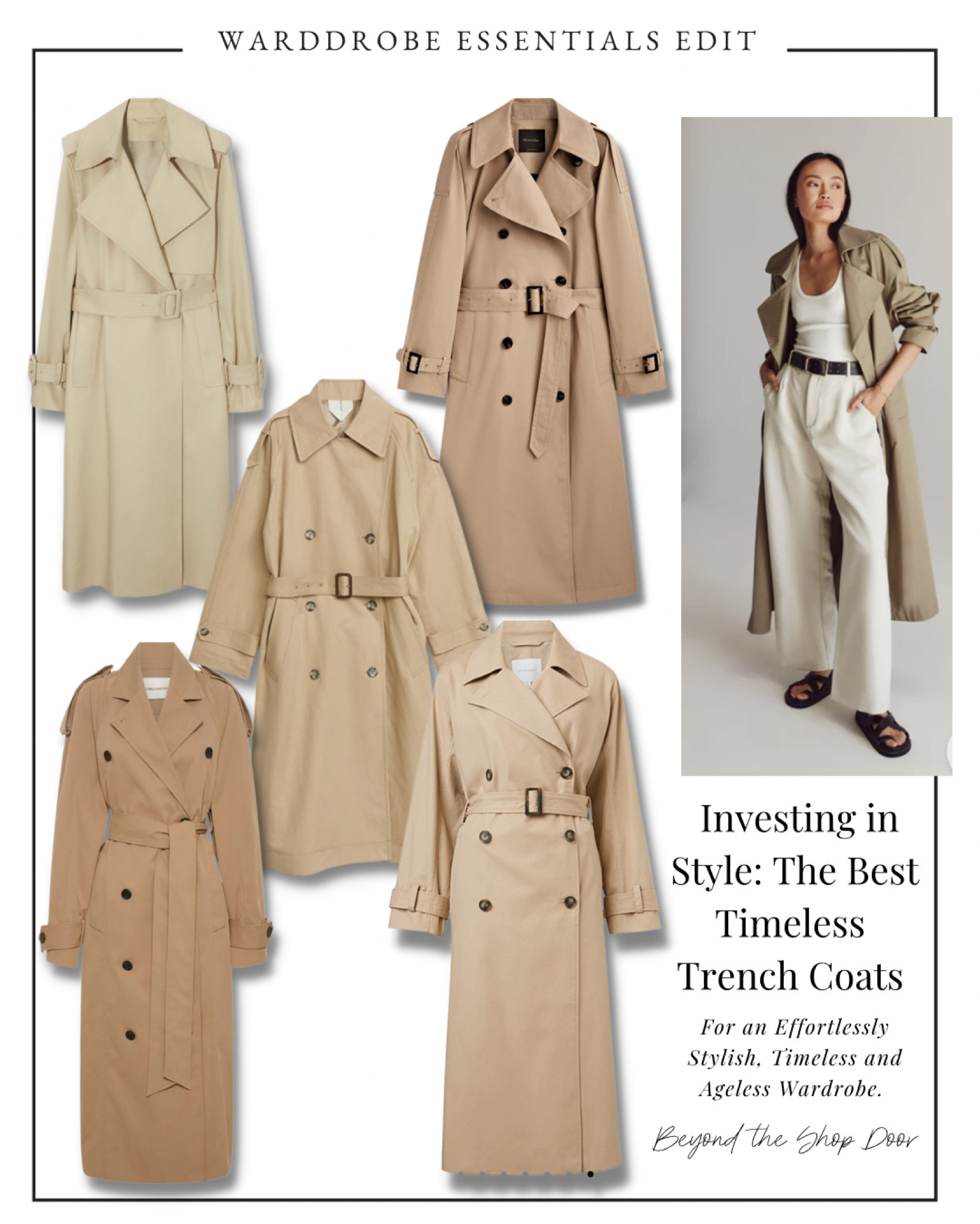 Investing in Style: The Best Timeless Trench Coats You’ll Love

Quiet Luxury is essentially a synonym for elevated basics. And if there is one timeless elevated basic that you must invest in it’s the Trench Coat.

#LTKover40 #LTKstyletip