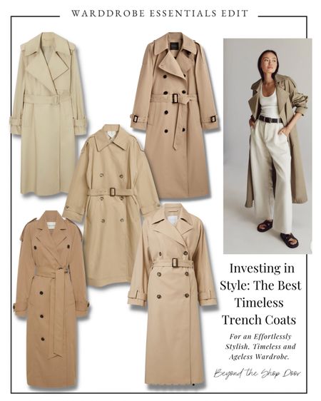 Investing in Style: The Best Timeless Trench Coats You’ll Love

Quiet Luxury is essentially a synonym for elevated basics. And if there is one timeless elevated basic that you must invest in it’s the Trench Coat.

#LTKover40 #LTKstyletip