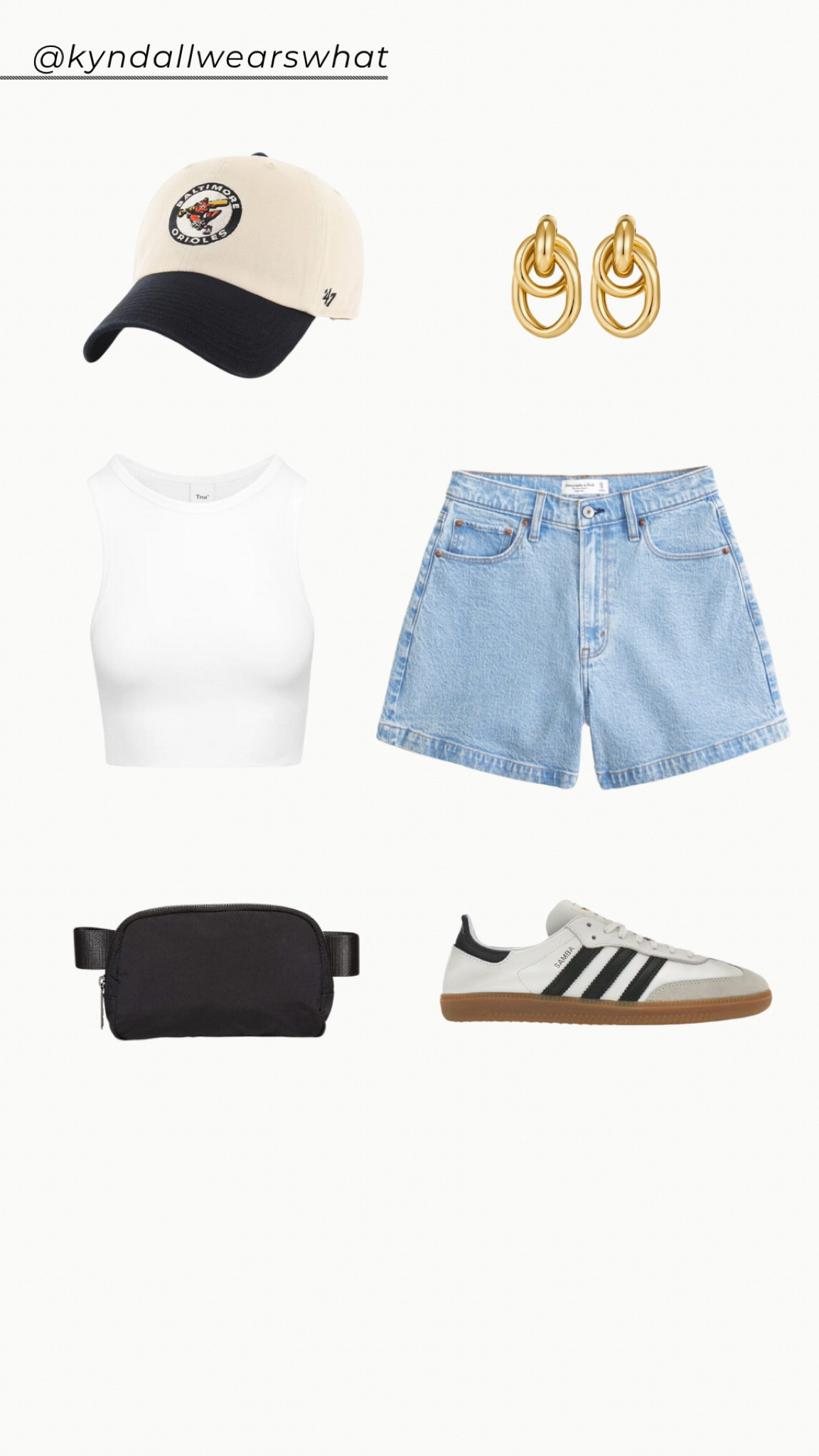 Baseball game outfit orioles Baltimore baseball game outfit inspo casual denim jean shorts Abercrombie sneakers new balance spring outfits summer 

Follow my shop @Kyndall_Hallman on the @shop.LTK app to shop this post and get my exclusive app-only content!

#liketkit #LTKstyletip #LTKshoecrush #LTKSeasonal
@shop.ltk
https://liketk.it/4Cxyb

#LTKstyletip #LTKshoecrush #LTKSeasonal