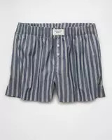 AE Striped Boxer Sleep Short | American Eagle Outfitters (US & CA)