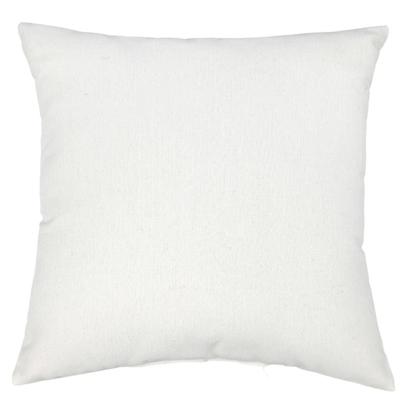 Natural Canvas Oversized Outdoor Throw Pillow, 20" | At Home