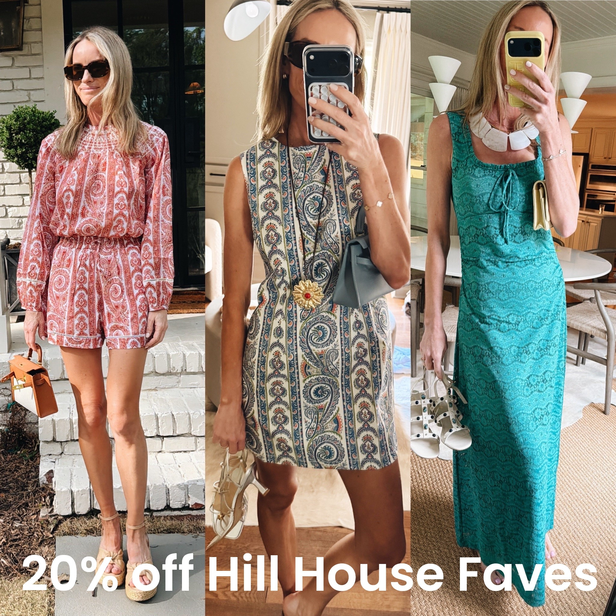Some really classic great dresses and looks! I wear a small in most! Don’t miss that rashguard and bikini look for summer beach trips. It’s so feminine and cute.