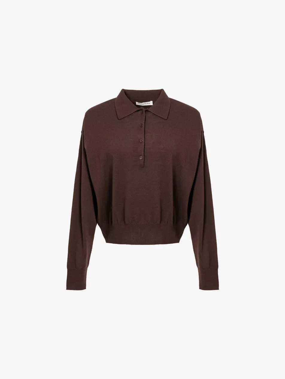 Croydon Regular-Fit Wool-Blend Polo Jumper | Selfridges