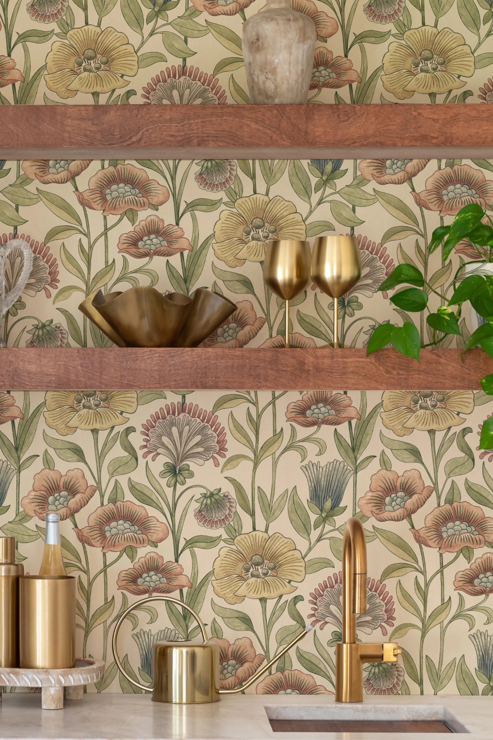 Cosmos Vanilla | Paste the Wall Wallpaper by Artscape | Made in Sweden | Artscape