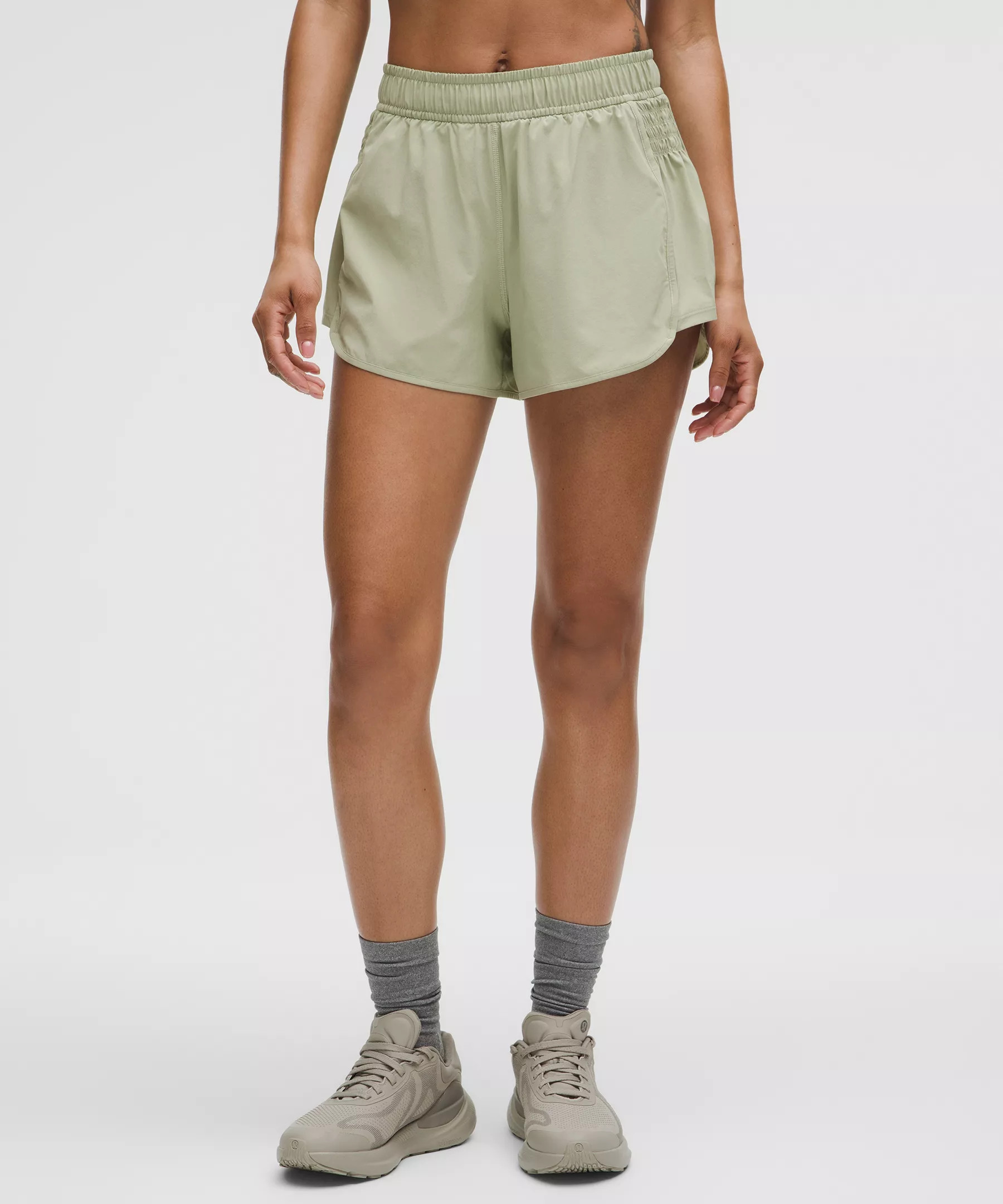 Ruched-Side High-Rise Short 3" | Lululemon (US)