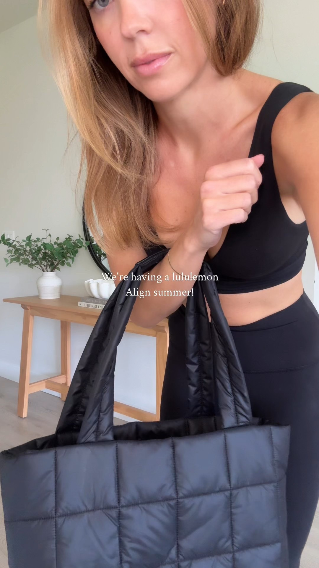 @lululemon Align pieces are a must have in your summer wardrobe! They're buttery soft, & so comfy! Perfect for exercise, chasing kids, travel & more! You will want to live in the new Align No Line High-Rise Pant! 

#lululemoncreator #ad 