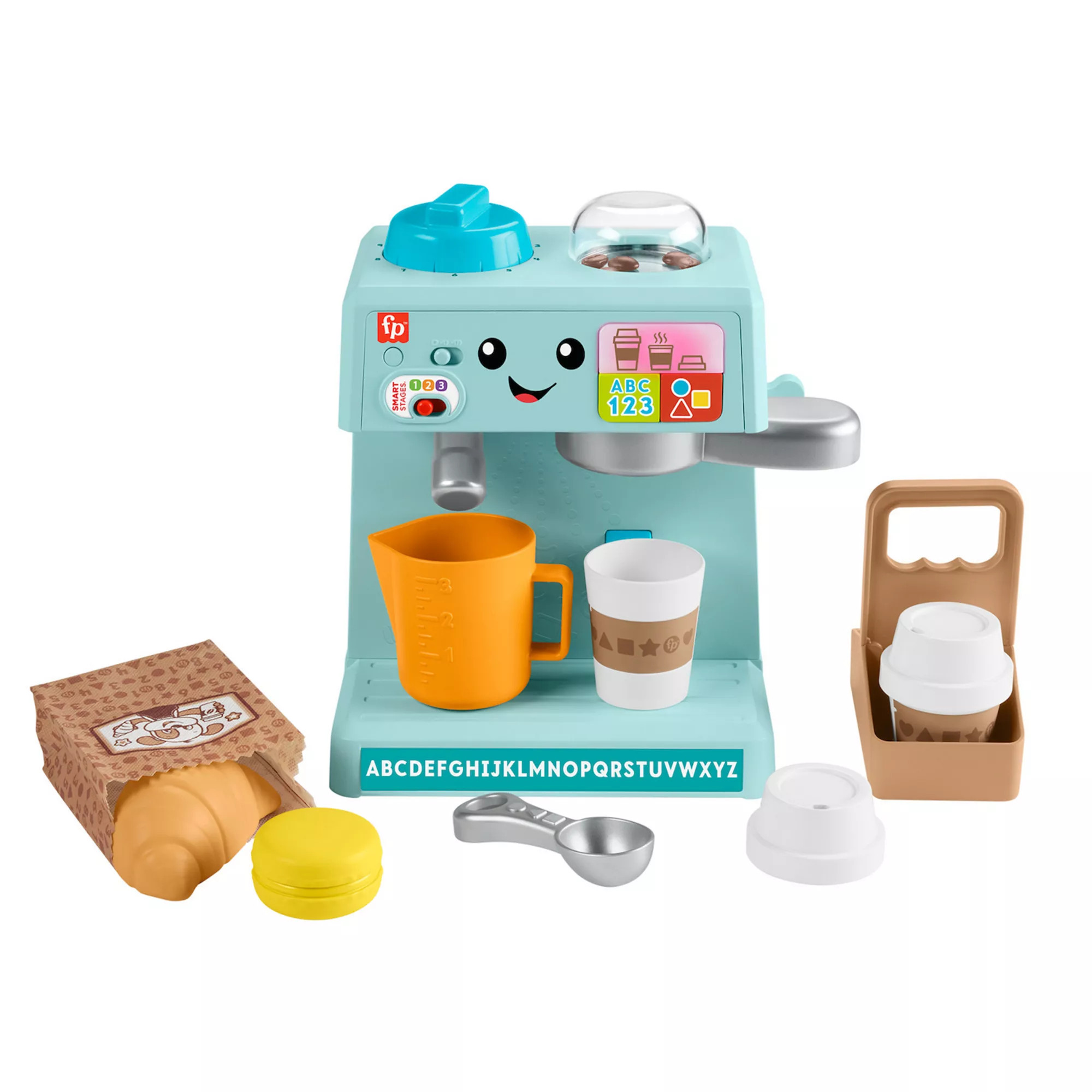 Fisher-Price Laugh & Learn Serve 10-Piece Coffee Cafe Toddler Electronic Toy | Kohl's