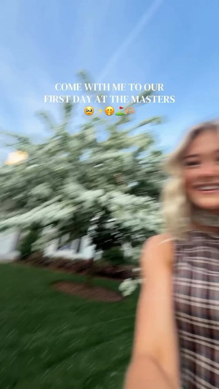 The most beautiful day!! We seriously had the best time!!! ⛳️✨🤩🫶🏼 @themasters #themasters

#LTKvlog #LTKdayinmylife #LTKootd