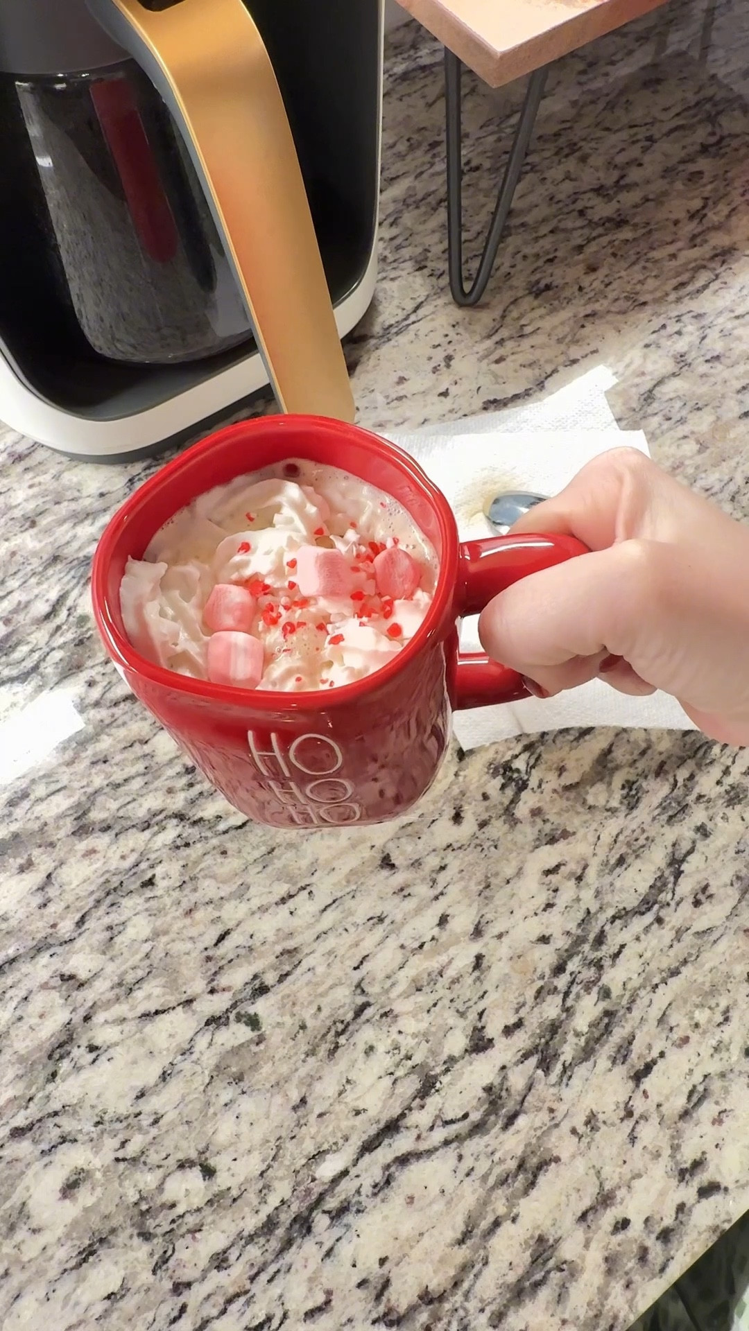 Christmas week calls for festive coffee☕️Here’s to slow mornings and all the holiday magic ahead!🎄 Merry Christmas week, friends!

#christmasweek #cozymorningvibes #holidaymagic #festivecoffee #cozymomcontent 

#LTKSeasonal #LTKHoliday #LTKmomlife