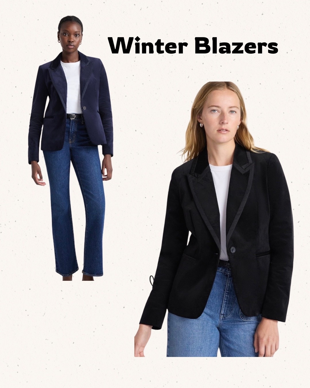 The best blazers of the season!!!! VELVET!!!

#LTKHoliday #LTKParties #LTKFindsUnder50