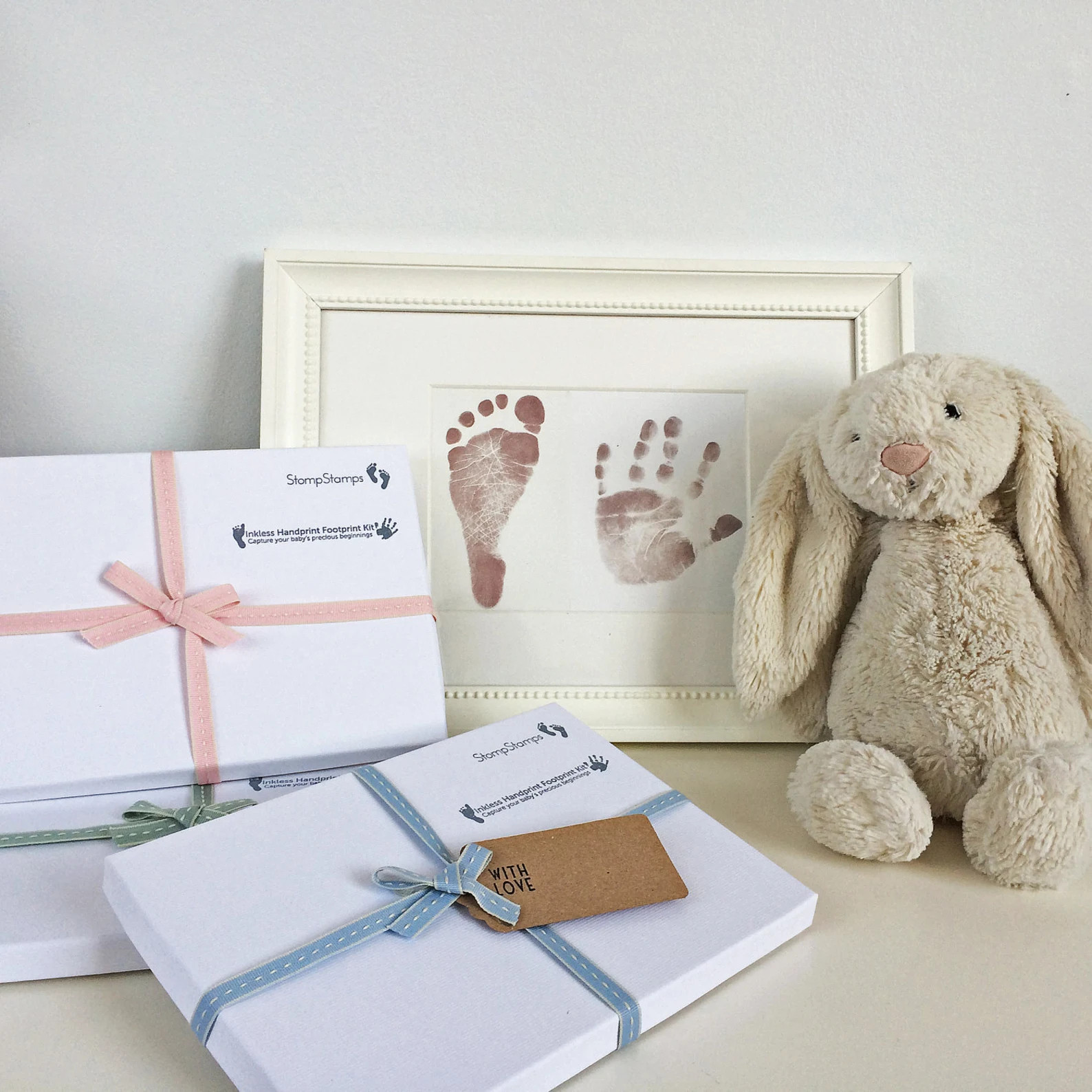 Inkless Handprint footprint kit | New baby gift | Baby shower gift | New mum gift | New dad gift ... | Etsy (US)