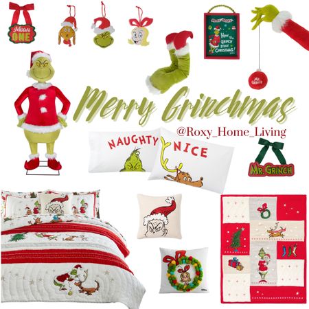 The Grinch Christmas decor is selling out everywhere!  Definitely going to get my Grinch decor out this year and add some of these great product to my collection!

#LTKSeasonal #LTKhome #LTKHalloween