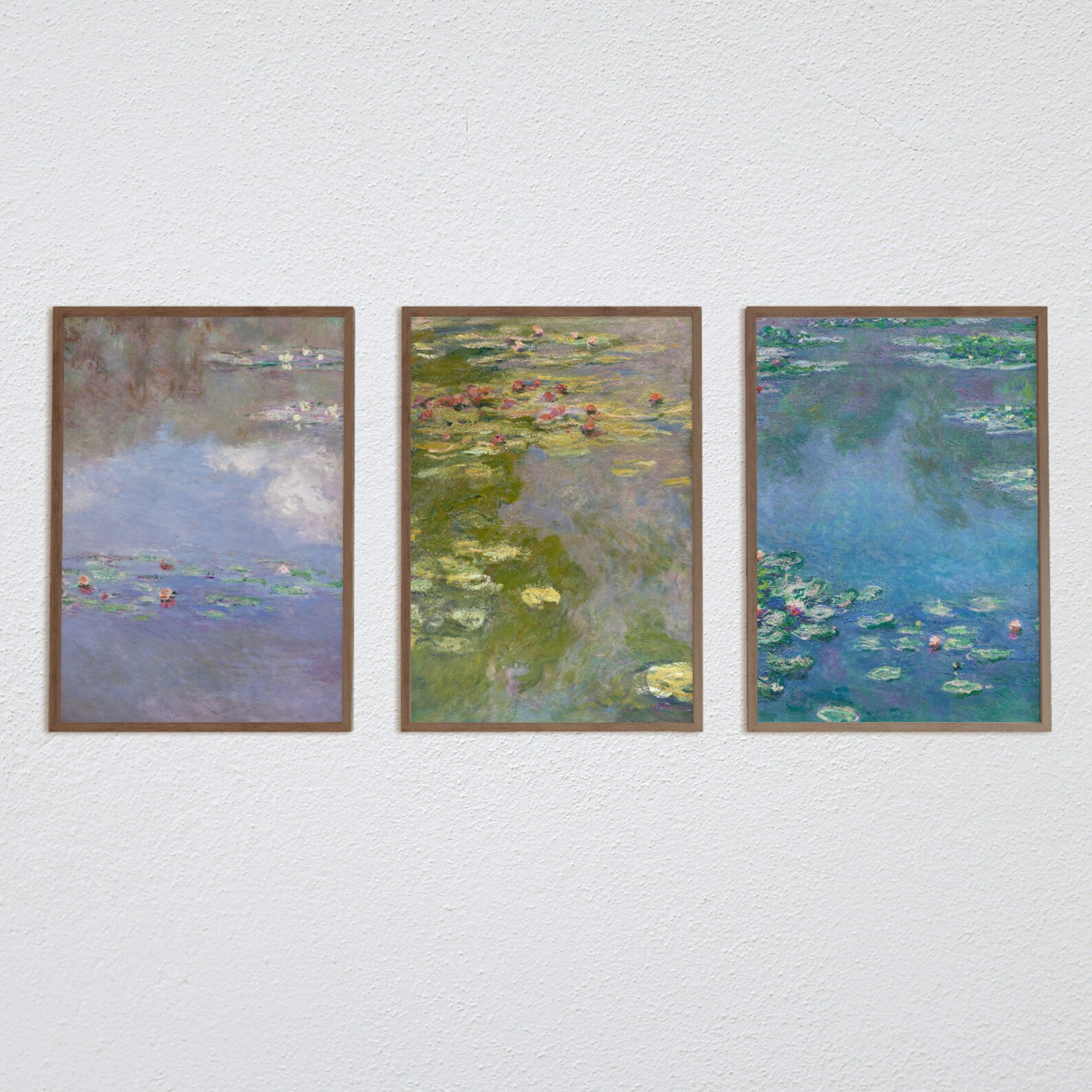 Water Lilies by Claude Monet Vintage Poster Reproduction, Impressionism Art, Birthday Gift, Museu... | Etsy (US)