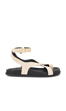 Seychelles Fritz Sandal in Beige Suede from Revolve.com | Revolve Clothing (Global)