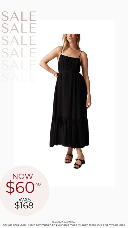 Use code JULY to save on this black dress! 